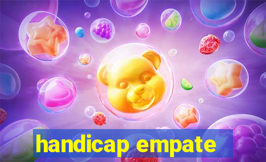 handicap empate - 1